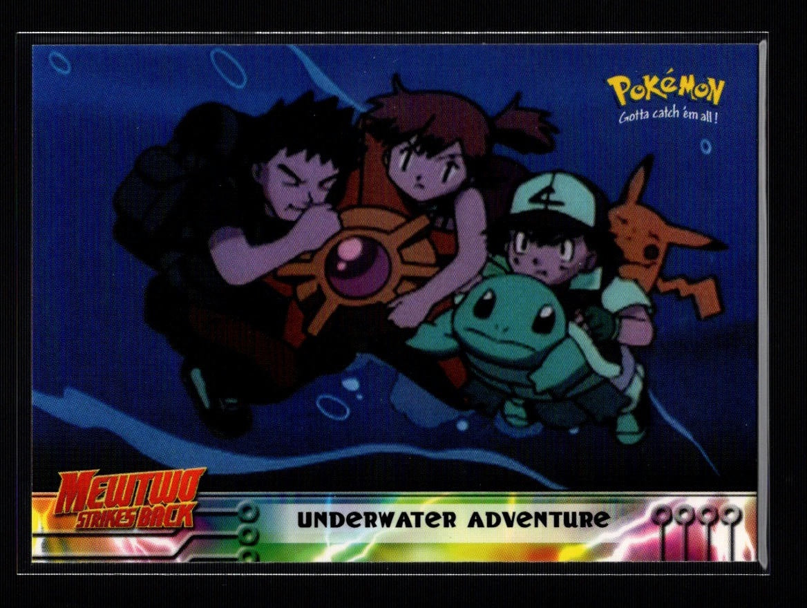 1999 Topps Pokemon Movie Edition #17/59: Underwater Adventure (NM/M)