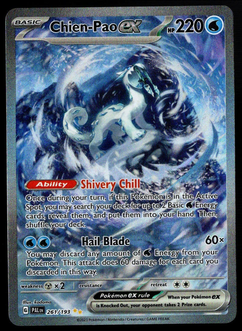 Chien-Pao ex #261/193 (NM/M, Paldean Fates)