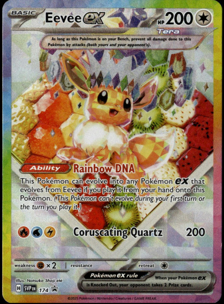 Eevee ex #SVP174 (NM/M, Prismatic Evolutions SPC Promo)