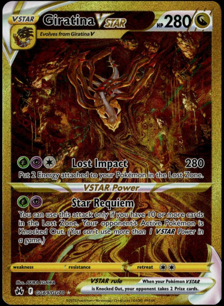 Giratina VSTAR #GG69/GG70 (NM/M, Crown Zenith)