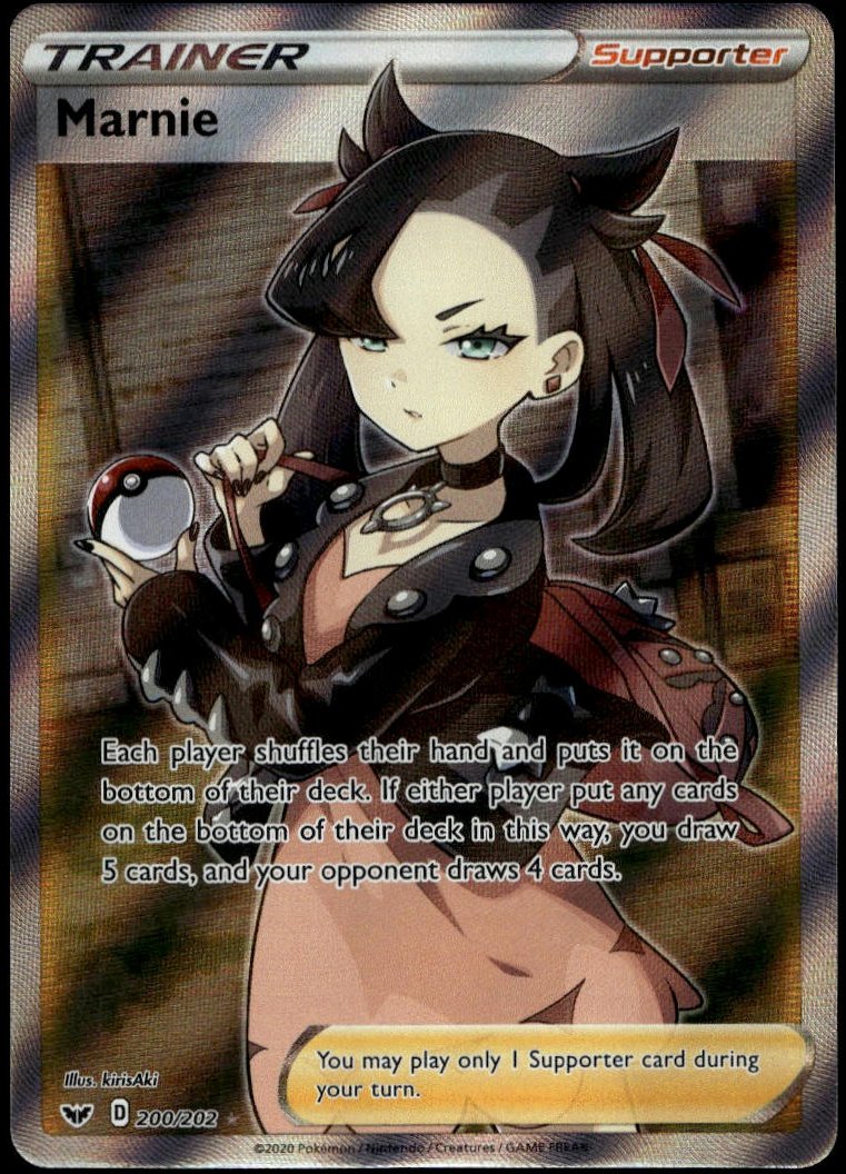 Marnie #200/202 (NM/M, Sword & Shield)