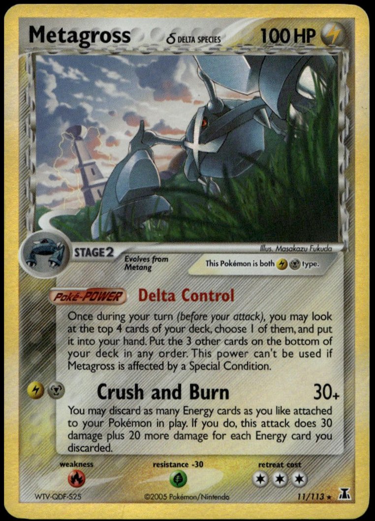 Metagross #13/113 Holo (LP, Delta Species)