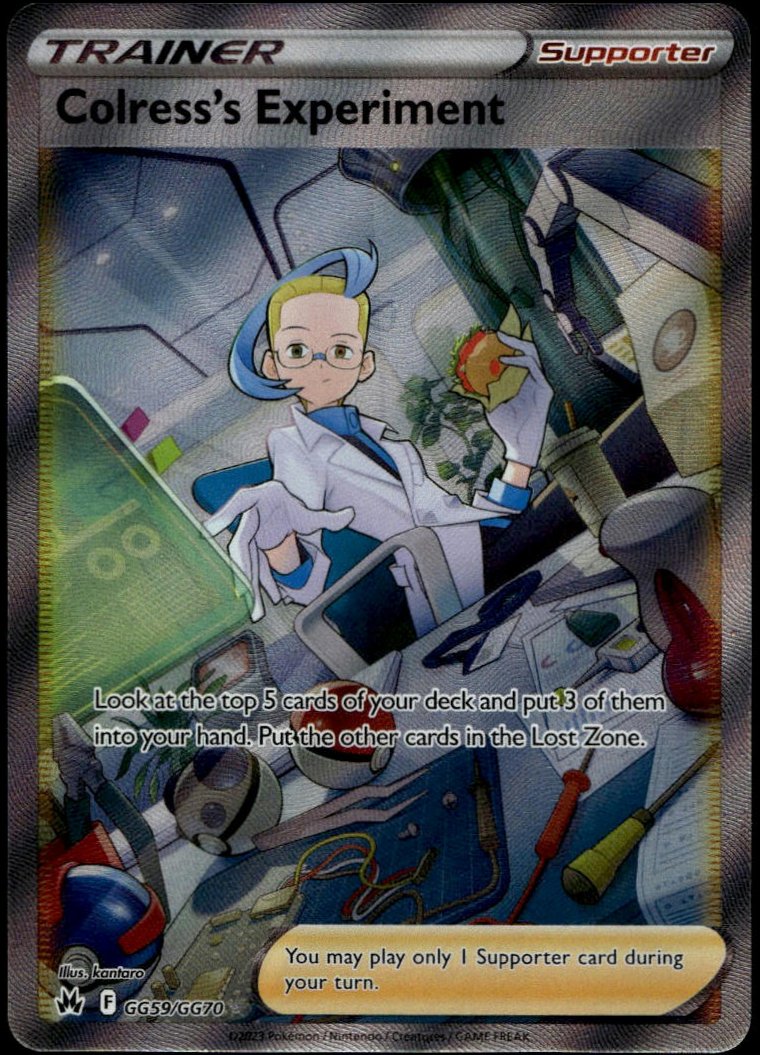 Colress's Experiment #GG59/GG70 (NM/M, Crown Zenith)