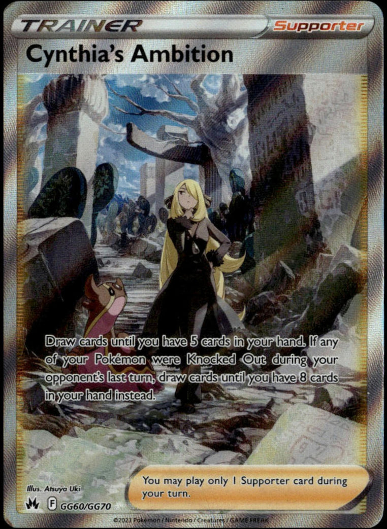 Cynthia's Ambition #GG60/GG70 (LP+, Crown Zenith)