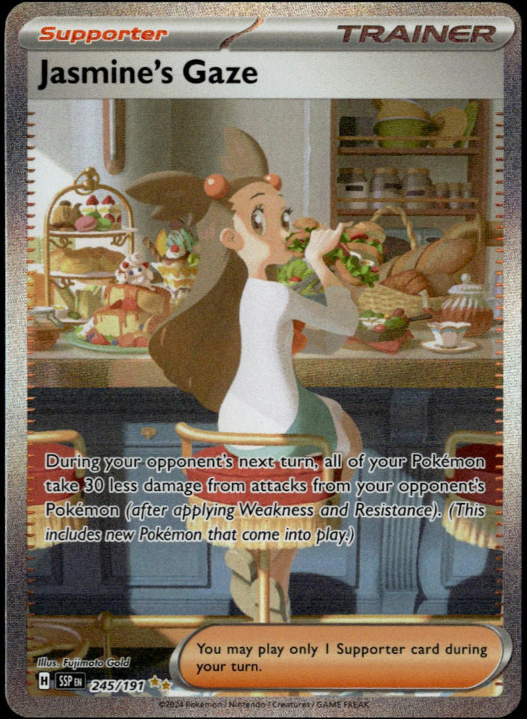 Jasmine's Gaze #245/191 (NM/M, Surging Sparks)