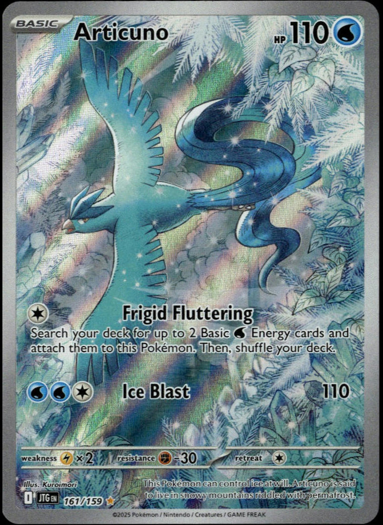Articuno #161/159 (NM/M, Journey Together)
