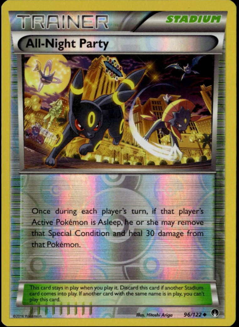 All Night Party #96/122 (NM, XY BREAKpoint)