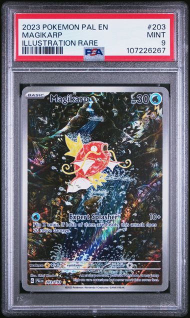 Magikarp #203/193 (PSA 9, Paldea Evolved)