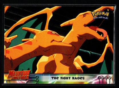 1999 Topps Pokemon Movie Edition #35/59: The Fight Rages (Near Mint or Better)