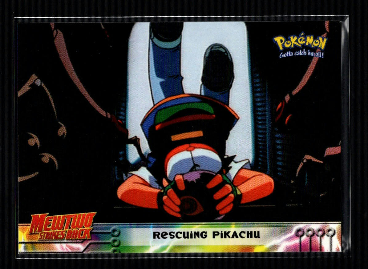1999 Topps Pokemon Movie Edition #30/59: Rescuing Pikachu (Near Mint or Better)