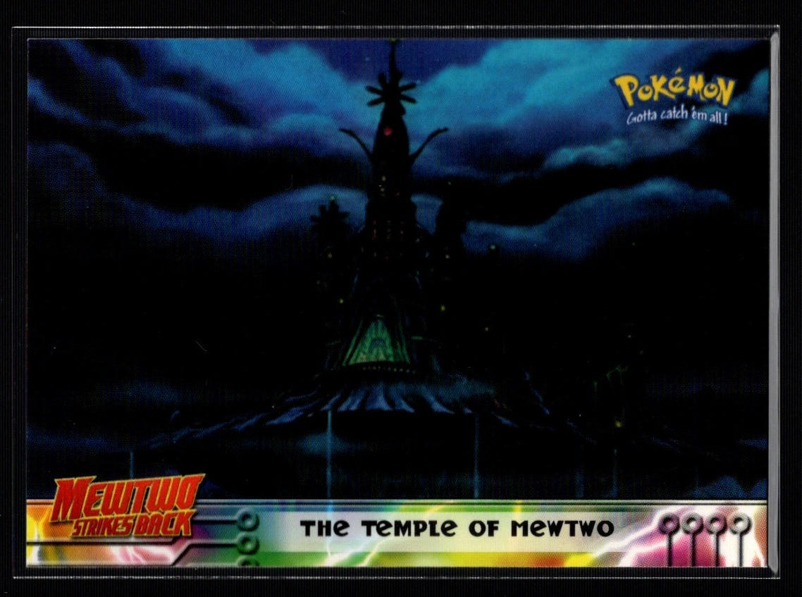 1999 Topps Pokemon Movie Edition #18/59: The Temple of Mewtwo (NM/M)