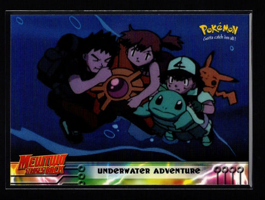 1999 Topps Pokemon Movie Edition #17/59: Underwater Adventure (NM/M)