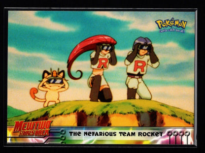 1999 Topps Pokemon Movie Edition #12/59: The Nefarious Team Rocket (NM/M)