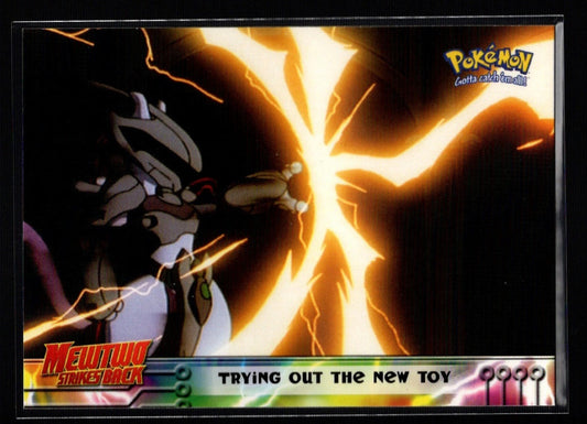 1999 Topps Pokemon Movie Edition #7/59: Trying Out The New Toy (NM/M)