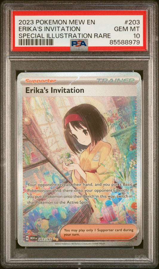 Erika's Invitation SIR 203/165 (PSA 10, MEW EN 151)