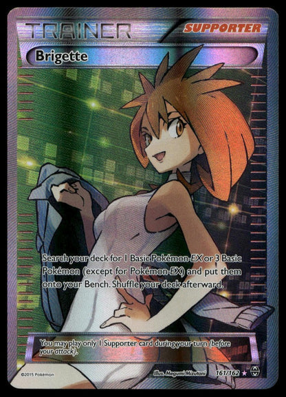 Brigette (Full Art) #161/162 (LP+, XY - BREAKthrough) (front)