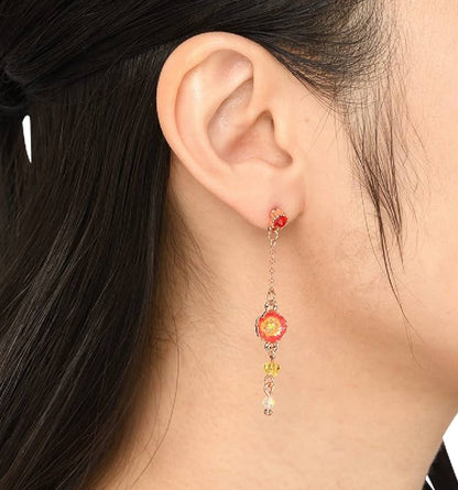 Pokemon Center Original Fleur de Coquelicot Earrings