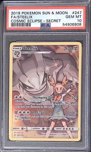 Steelix #247/236 (PSA 10, Cosmic Eclipse)