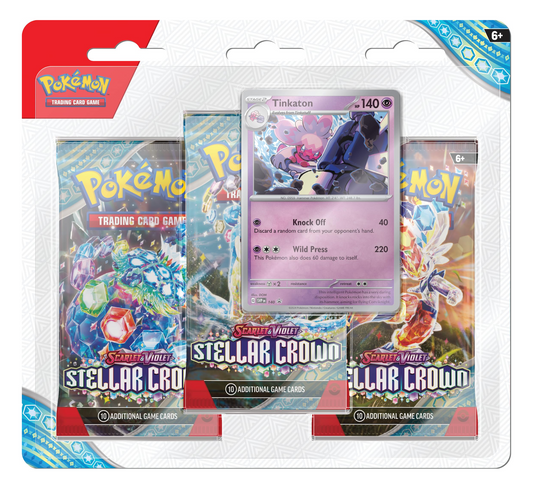 Stellar Crown 3 Booster Packs with Tinkaton Promo Card