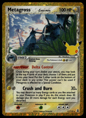 Metagross (Delta Species) #11/113 (NM, ME: 30th Celebration Classic Collection)