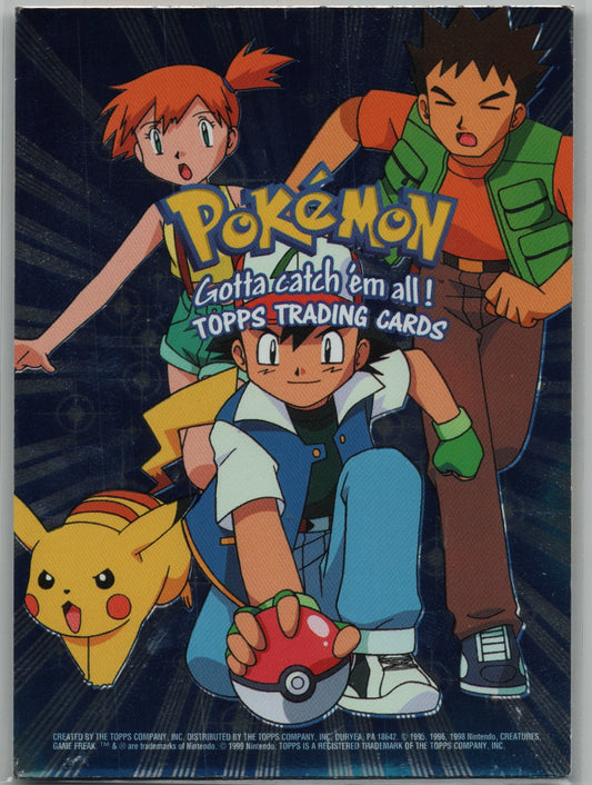 1999 Topps Pokemon Movie: Checklist [Foil] (LP+)