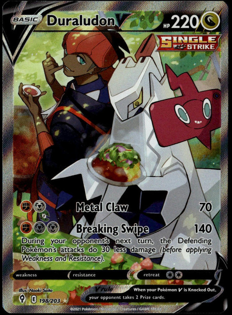 Duraludon V #198/203 (NM, Evolving Skies)