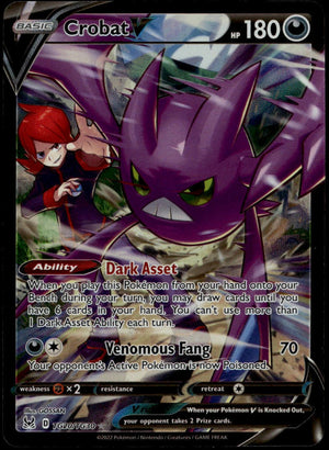 Crobat V #TG20/TG30 (NM, Lost Origin)