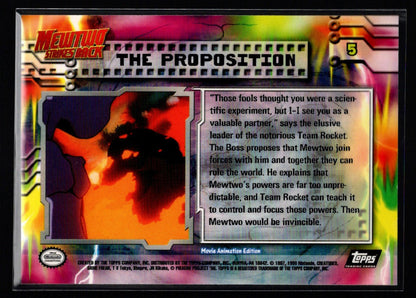 1999 Topps Pokemon Movie Edition #5/59: The Proposition (NM/M)