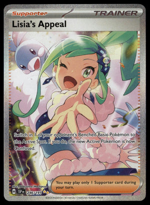 Lisia's Appeal #246/191 (NM, Surging Sparks)