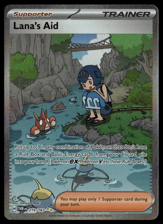 Lana's Aid #219/167 (NM, Twilight Masquerade)