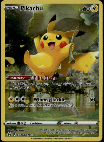 Pikachu #GG30/GG70 (NM, Crown Zenith)
