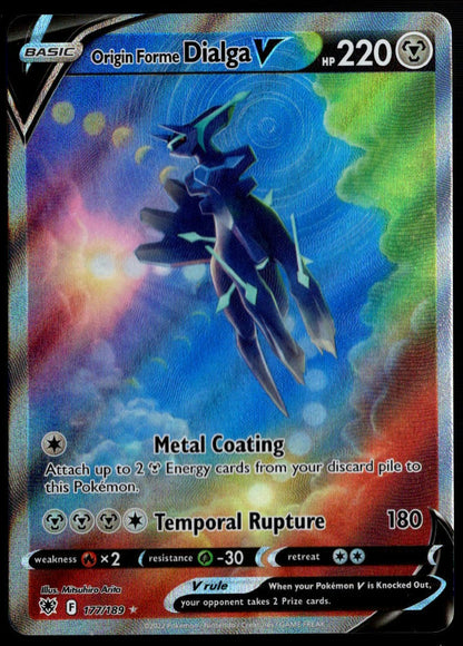 Origin Forme Dialga V #177/189 (NM/M, Astral Radiance)