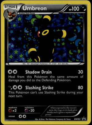Umbreon Holo #BW93 (LP, B&W BSP)