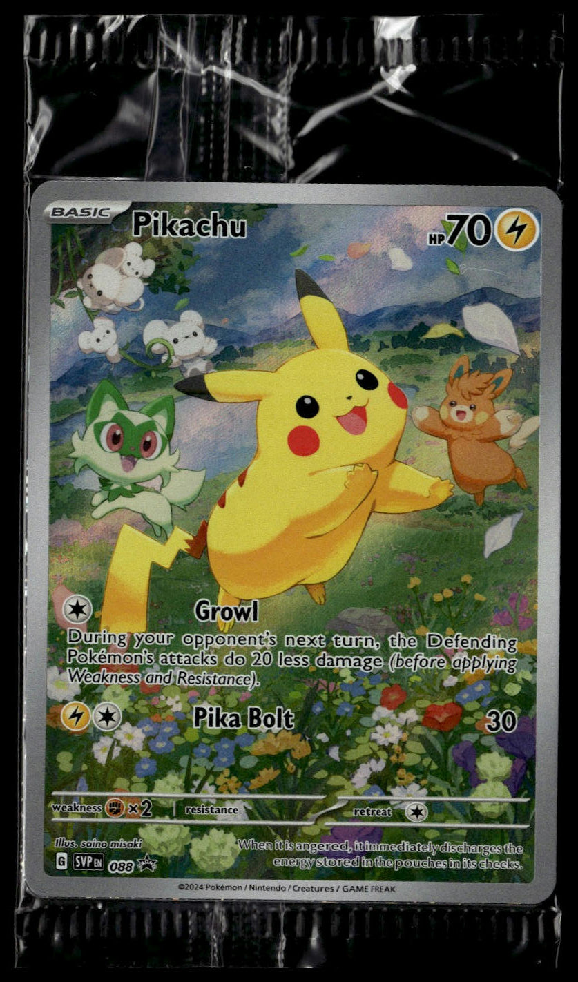Pikachu #SVP088 (NM/M, Sealed - Adventure Chest BSP)