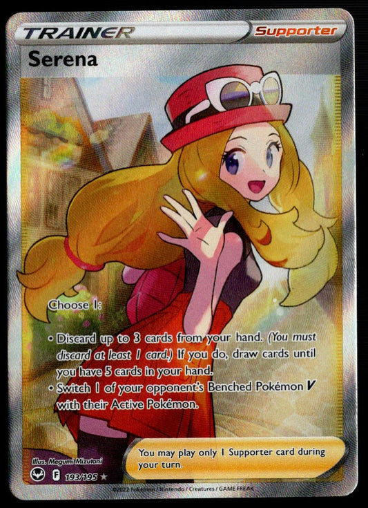 Serena #193/195 (NM/M, Silver Tempest)