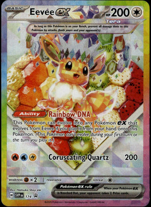 Eevee ex #SVP174 (NM/M, Prismatic Evolutions SPC Promo)