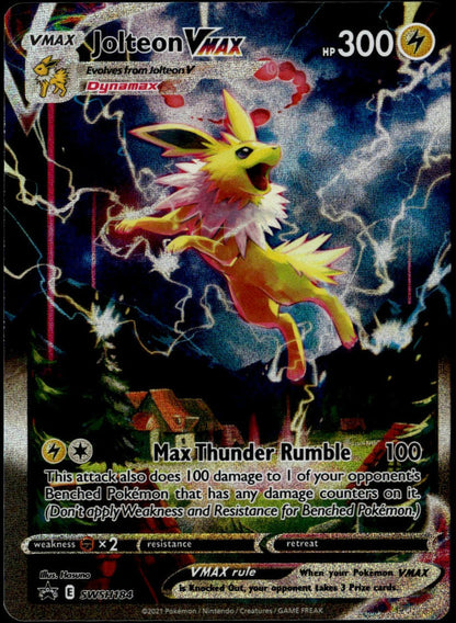 Jolteon VMAX #SWSH184 (NM, SWSH Black Star Promo)