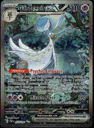 Gardevoir ex #233/091 (NM/M, Paldean Fates)