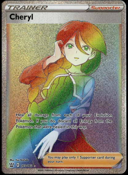 Cheryl #173/163 (NM, Battle Styles)