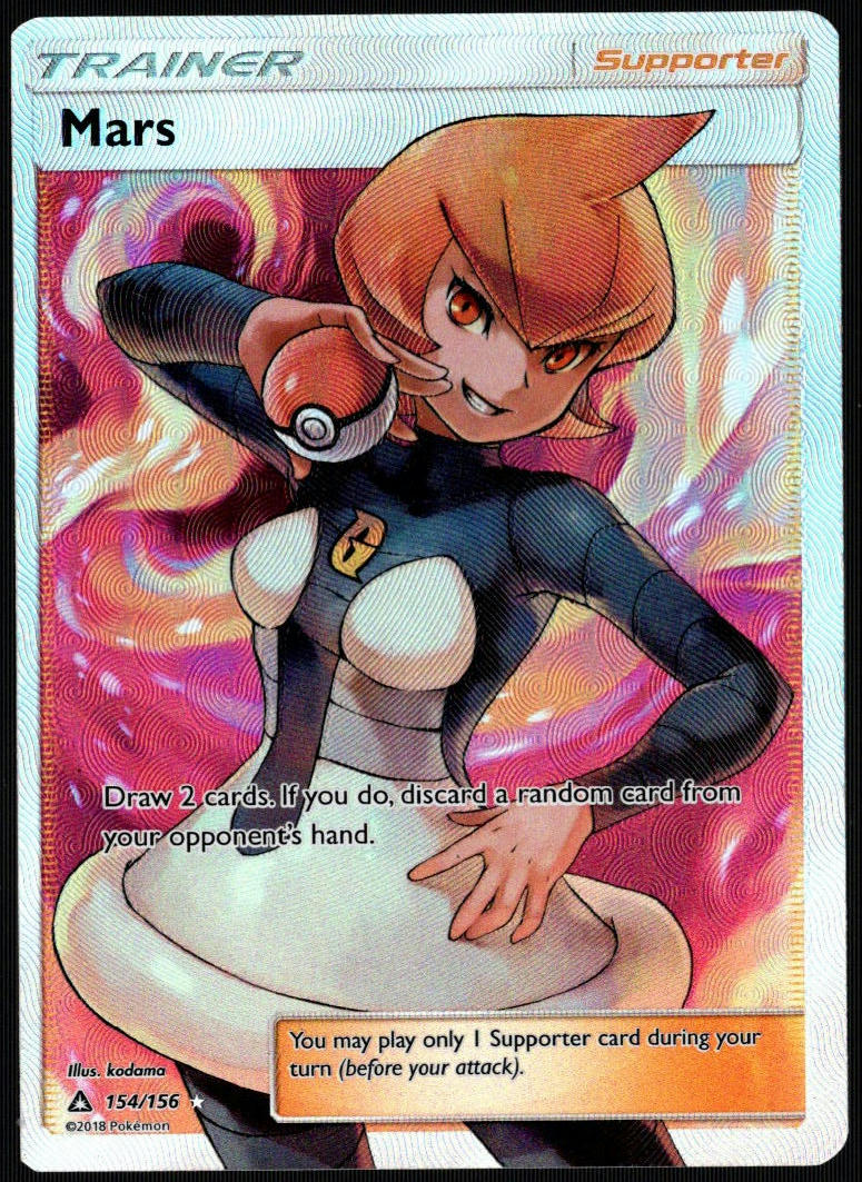 Mars #154/156 (NM/M, Pokemon Ultra Prism)