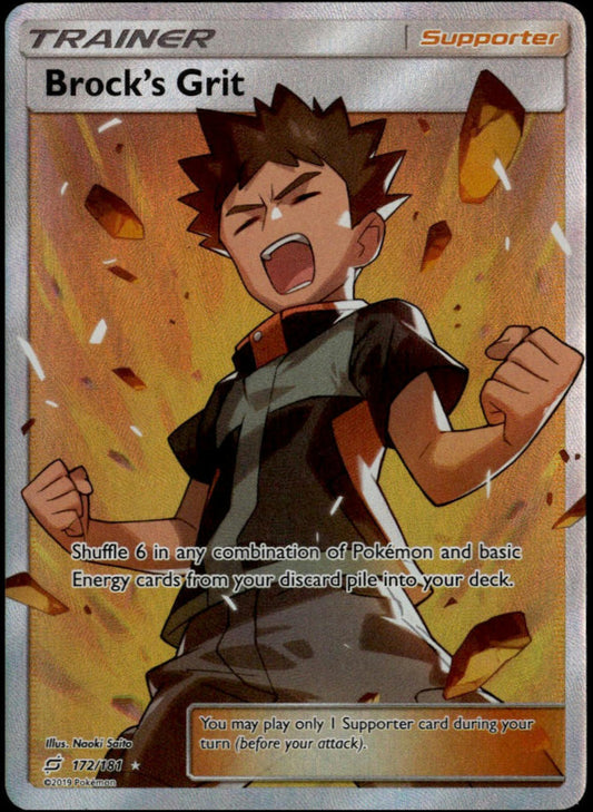 Brock's Grit #172/181 (NM/M, S&M Team Up)