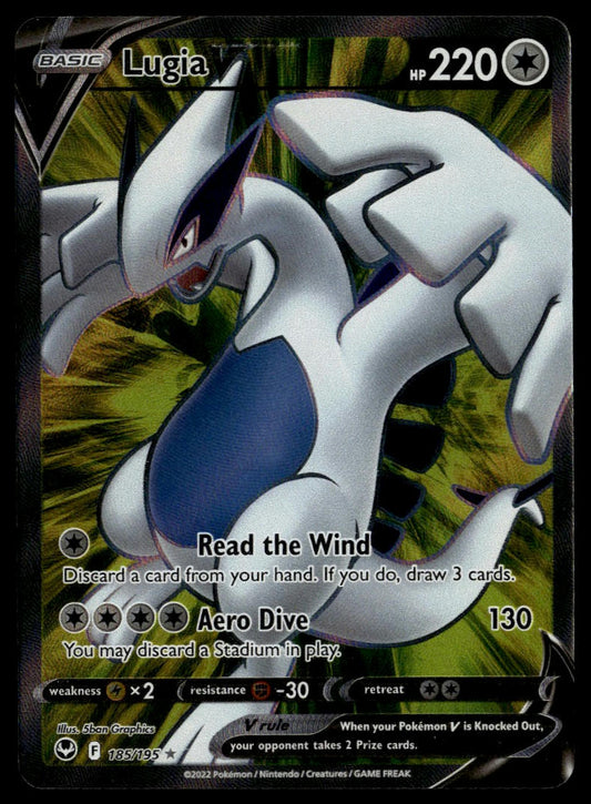Lugia V #185/195 (NM/M, Silver Tempest)