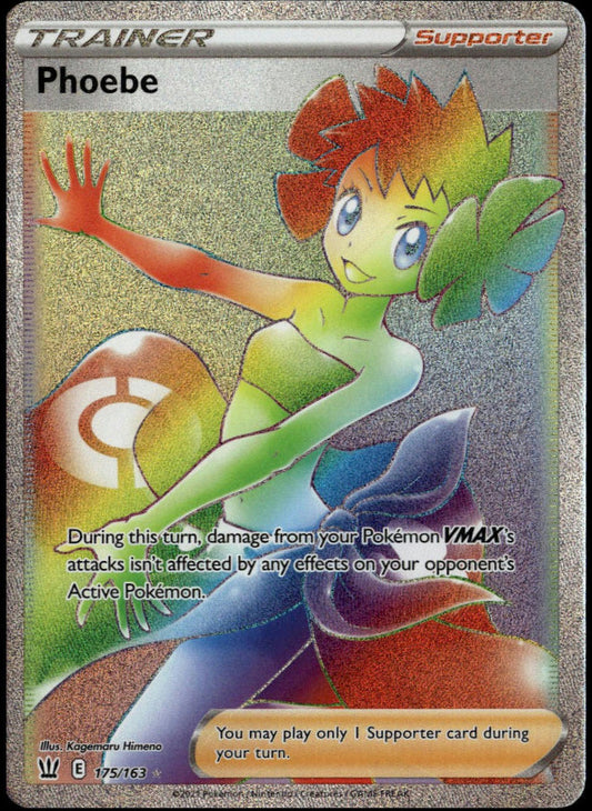 Phoebe #175/163 (NM, Battle Styles)