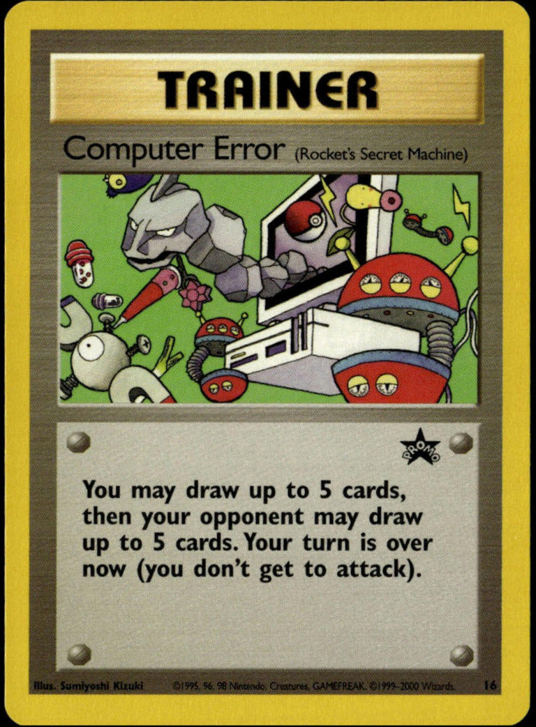 Computer Error (Rocket's Secret Machine) #16 (NM, WoTC BSP)