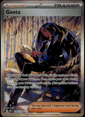 Geeta #226/197 (NM, Obsidian Flames)