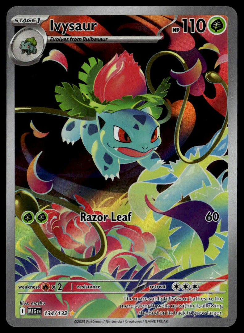 Ivysaur #134/132 (NM/M, Mega Evolutions)