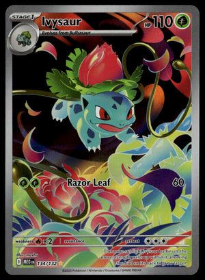 Ivysaur #134/132 (NM/M, Mega Evolutions)