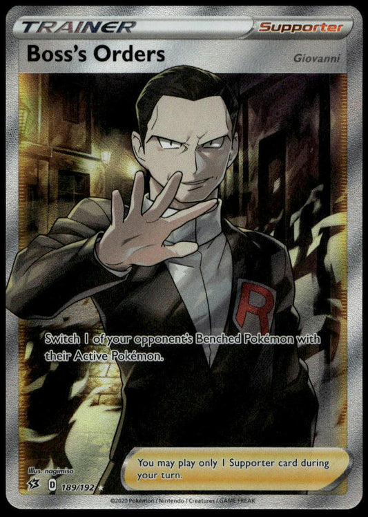 Boss's Orders #189/192 (NM/M, Rebel Clash)