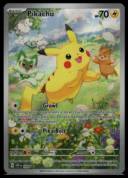 Pikachu #SVP-008 (NM, Scarlet & Violet BSP)