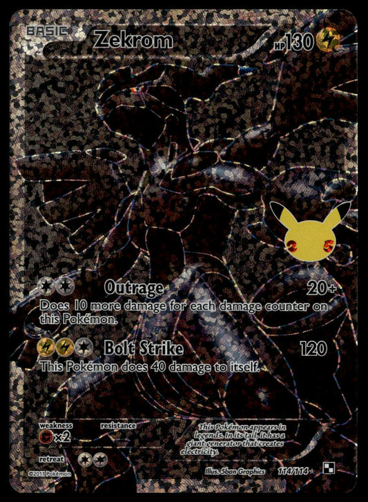 Zekrom #114/114 (NM, Pokemon Celebrations)